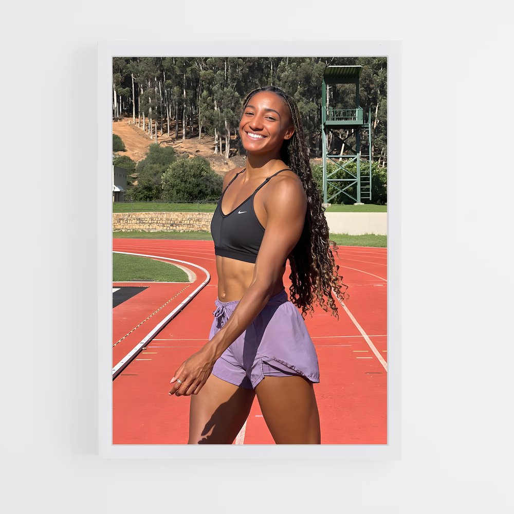 Poster Énergie Sportive – affiche Athlétisme (vue 3)